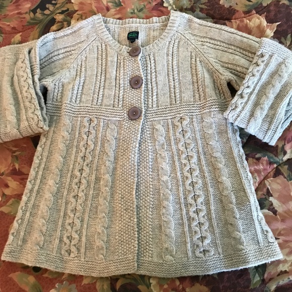 Mini Boden Other - Mini  Boden Girls Cable Knit Cardigan Sweater Size 13/14 Y